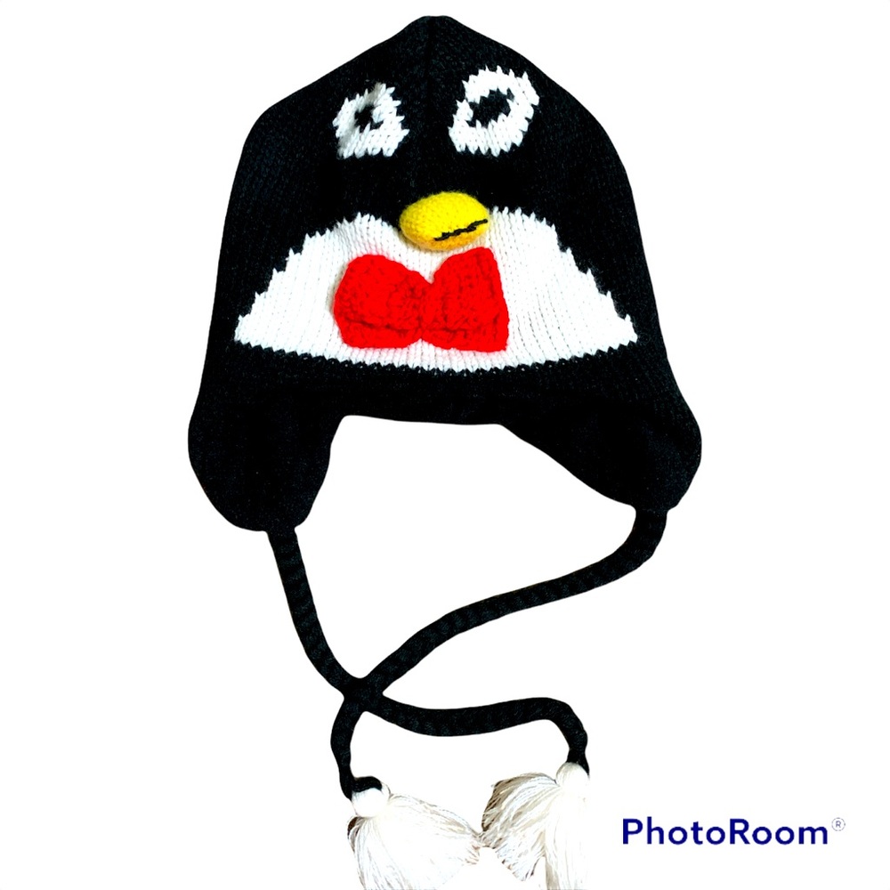 D&Y kids winter penguin hat